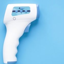 One disadvantage of infrared thermometers is that they: